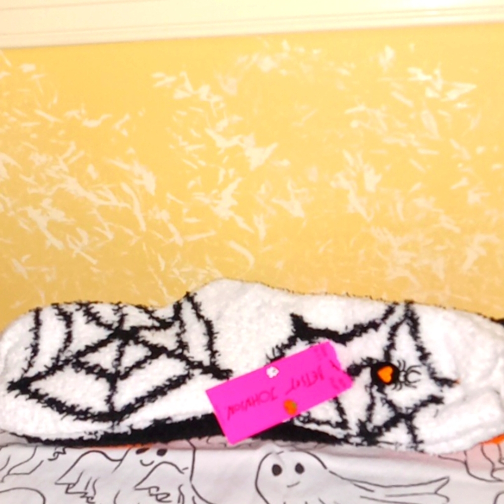 Betsey Johnson Plush Halloween Socks